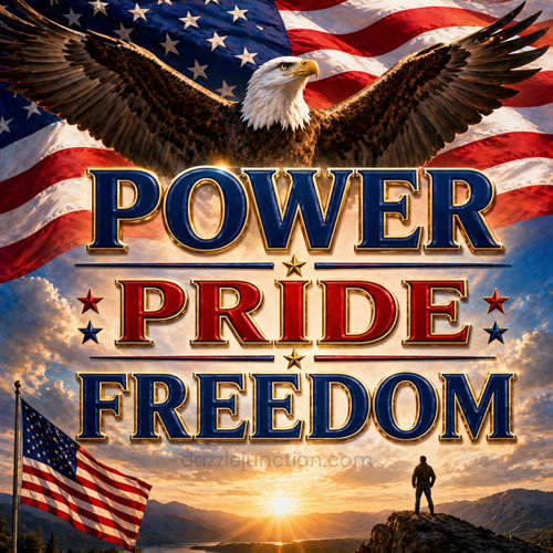 Power Pride Freedom Sunrise America image
