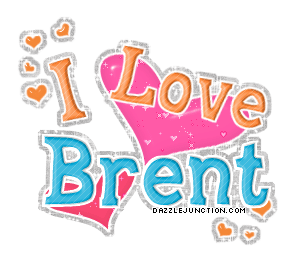 I Love Brent I love Boys Names image