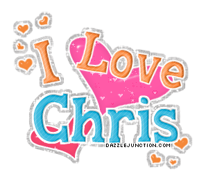 I Love Chris I love Boys Names image