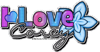 I Love Corey I love Boys Names image