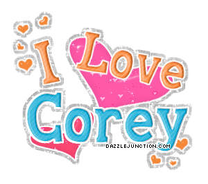 I Love Corey I love Boys Names image