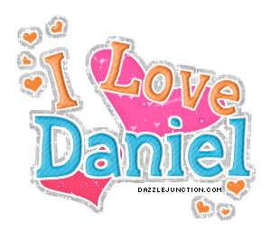 I Love Daniel I love Boys Names image