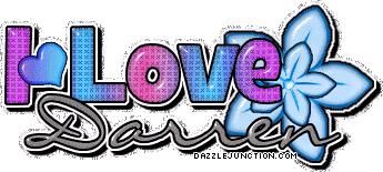 I Love Darren I love Boys Names image