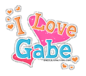 I Love Gabe I love Boys Names image