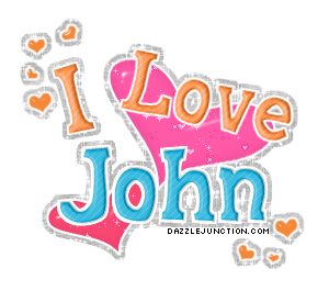 I Love John I love Boys Names image