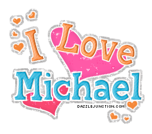 I Love Michael I love Boys Names image