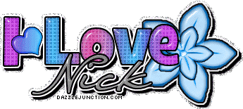 I Love Nick I love Boys Names image