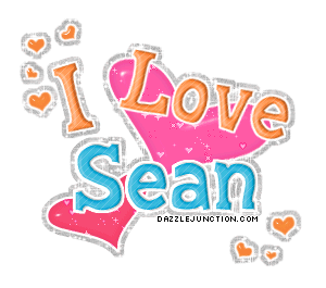 I Love Sean I love Boys Names image