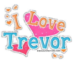 I Love Trevor I love Boys Names image