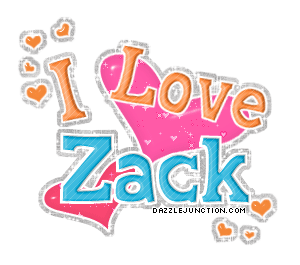 I Love Zack I love Boys Names image