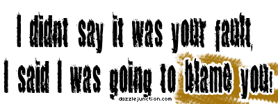 Blame You Funny image