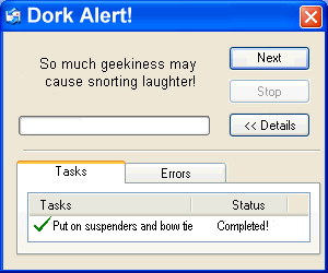 Geek Snorting Laughter
