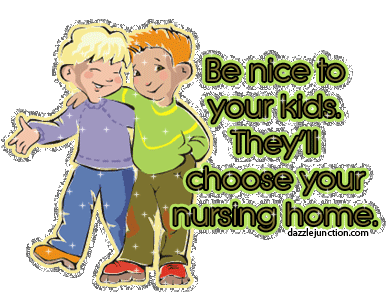 Kids Choose Nursing Home Funny image