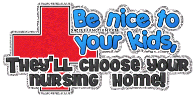 Kids Choose Nursing Home Funny image