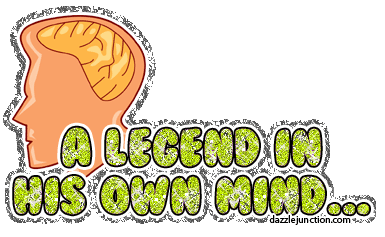 Legend Own Mind Funny image