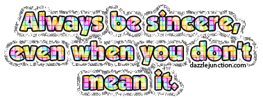Sincere