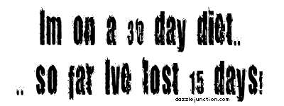 Thirty Day Diet