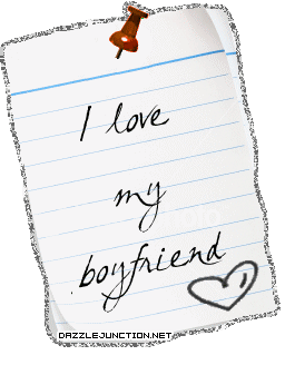 Love Boyfriend Glitter Notes image
