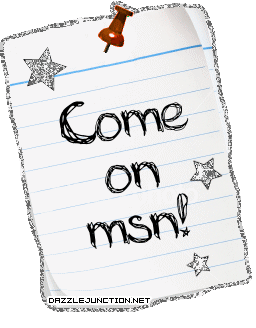 Msn Glitter Notes image