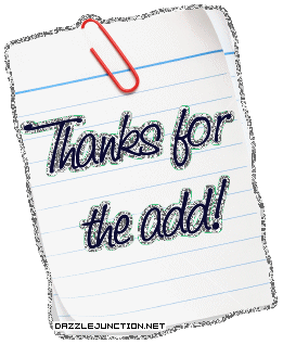 Thanks For The Add Glitter Notes image