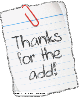 Thanks For The Add Glitter Notes image