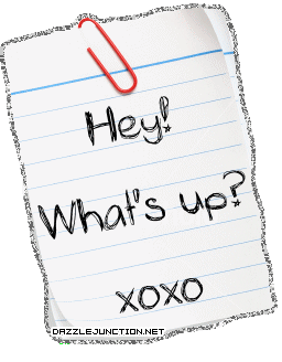 Whats Up Glitter Notes image