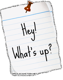 Whats Up Glitter Notes image