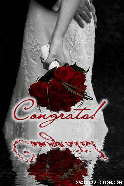 Flower Bride Congrats Wedding Marriage image