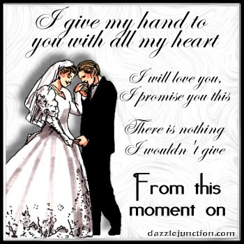 Give Hand Wedding Marriage image