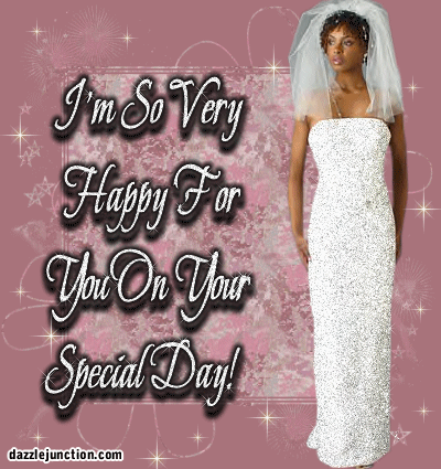 Happy For Your Special Day Wedding Marriage image