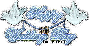 Happy Wedding Dove Wedding Marriage image