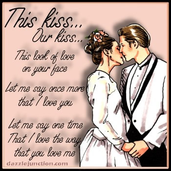 Our Kiss Wedding Marriage image
