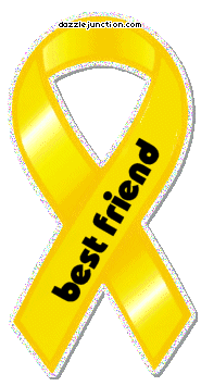 Best Friend Ribbon Military image