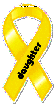 Daughter Ribbon Military image