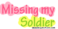 Missing My Soldier Military image