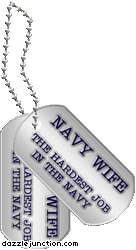 Navyjob Dog Tag Military image