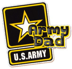 Proud Army Dad Military image