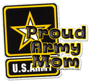 Proud Army Mom Military image