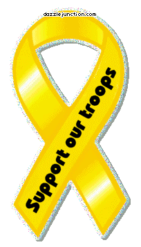 Support Our Troops Ribbon Military image