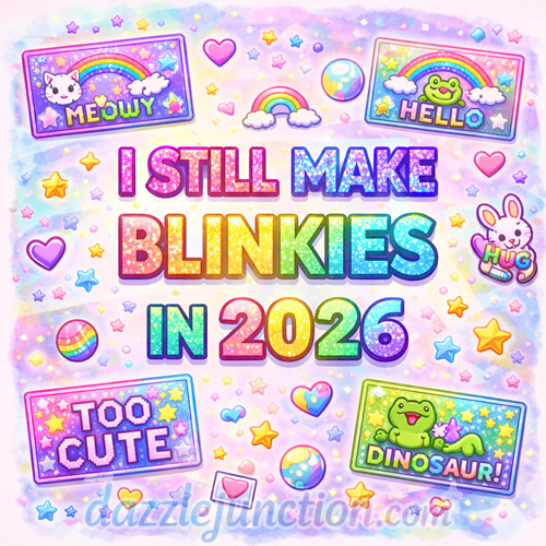 Blinkies In Retro image