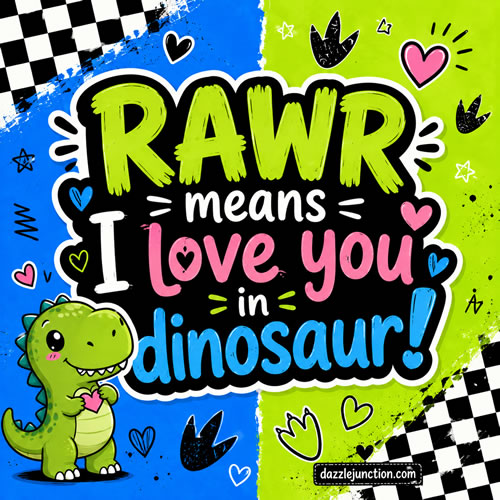 Rawr Ily Dinosaur