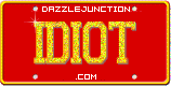 Idiot Vanity Tags image