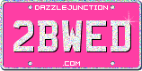 To Be Wed Vanity Tags image