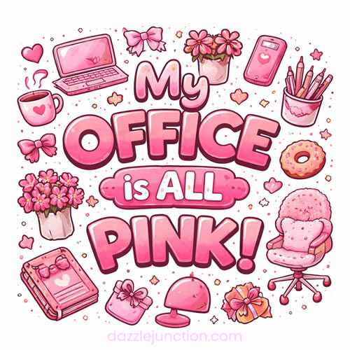 Office All Pink Work image