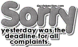 Sorry