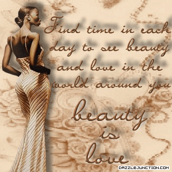 Beauty Is Love African American greeting image
