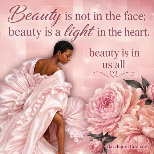 Beauty African American greeting image