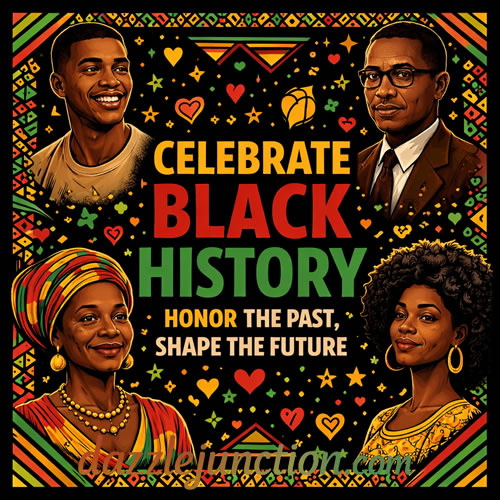Celebrate Black History African American greeting image