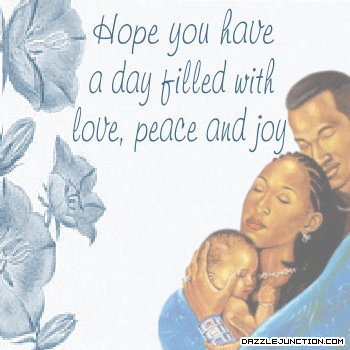Day Filled African American greeting image