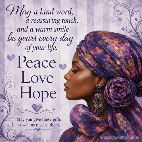 Peace Love Hope
